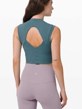 27. 🍋 Sweat Intention Tank Desert Teal EUC